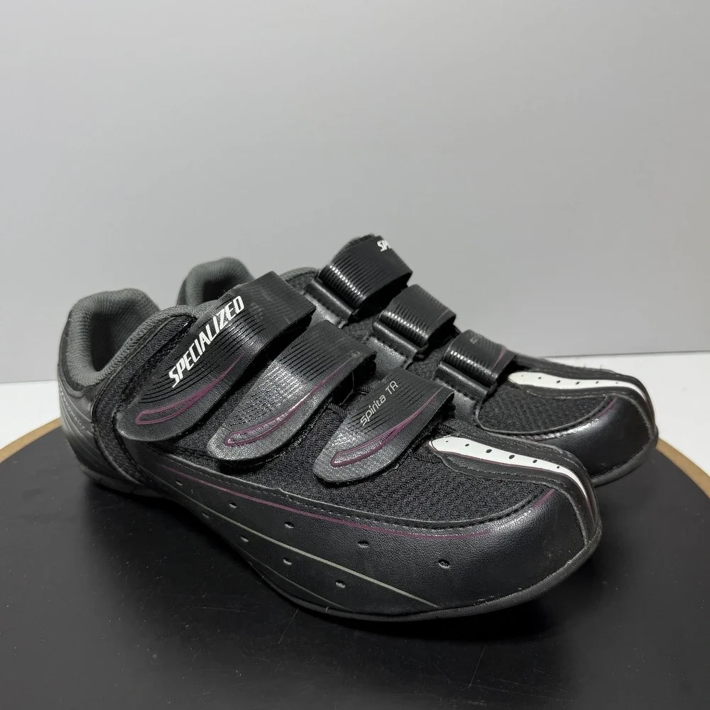 Specialized Spirita Touring Cycling Shoes Womens 9 EU 40 Black Road‎ 2-Bolt SPD